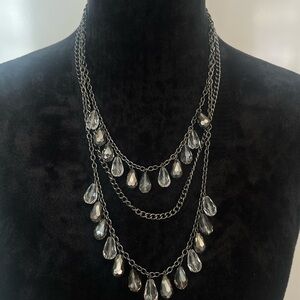 3 For $20! Elegant Multi-Layered Teardrop Necklace
